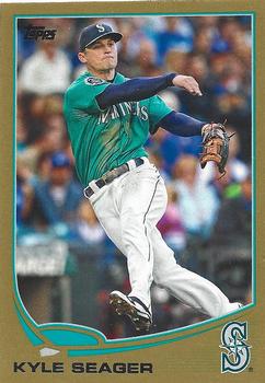 2013 Topps - Gold #162 Kyle Seager Front