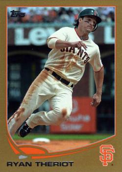 2013 Topps - Gold #205 Ryan Theriot Front
