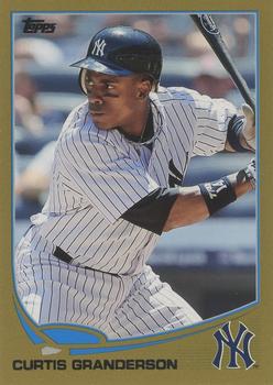 2013 Topps - Gold #214 Curtis Granderson Front
