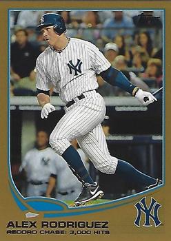 2013 Topps - Gold #303 Alex Rodriguez Front