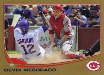2013 Topps - Gold #570 Devin Mesoraco Front