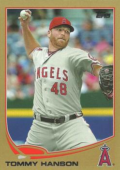 2013 Topps - Gold #352 Tommy Hanson Front