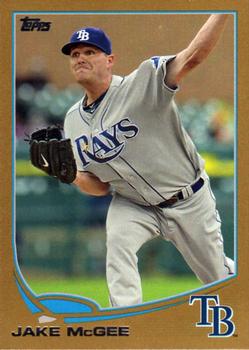 2013 Topps - Gold #384 Jake McGee Front