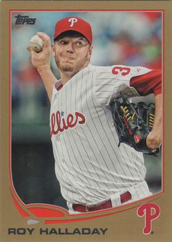 2013 Topps - Gold #410 Roy Halladay Front