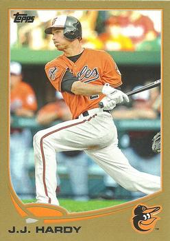 2013 Topps - Gold #533 J.J. Hardy Front