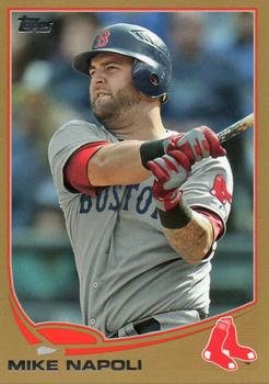 2013 Topps - Gold #659 Mike Napoli Front