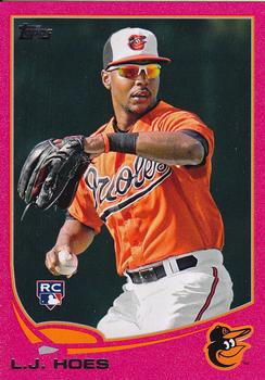 2013 Topps - Pink #148 L.J. Hoes Front