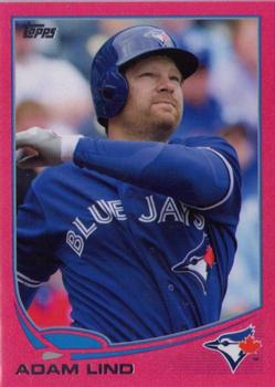 2013 Topps - Pink #557 Adam Lind Front