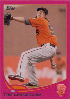 2013 Topps - Pink #55 Tim Lincecum Front