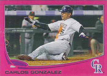 2013 Topps - Pink #5 Carlos Gonzalez Front