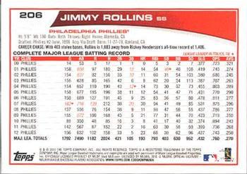 2013 Topps - Platinum #206 Jimmy Rollins Back
