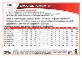 2013 Topps - Platinum #66 Daniel Nava Back