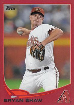 2013 Topps - Red #101 Bryan Shaw Front
