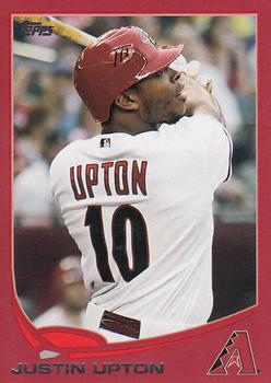 2013 Topps - Red #110 Justin Upton Front