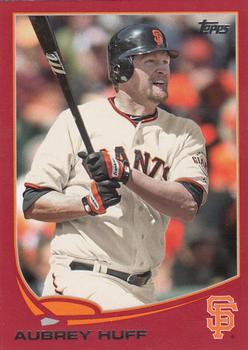 2013 Topps - Red #117 Aubrey Huff Front