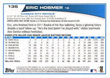 2013 Topps - Red #135 Eric Hosmer Back