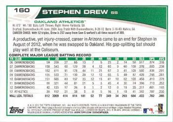 2013 Topps - Red #160 Stephen Drew Back