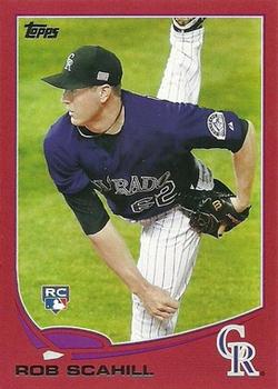 2013 Topps - Red #185 Rob Scahill Front