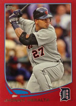 2013 Topps - Red #327 Jhonny Peralta Front