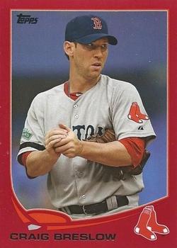 2013 Topps - Red #32 Craig Breslow Front