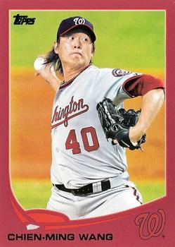 2013 Topps - Red #40 Chien-Ming Wang Front