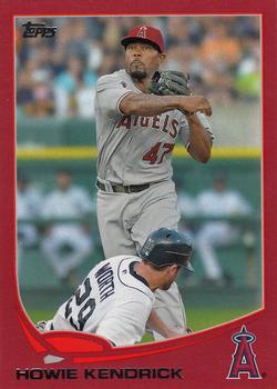 2013 Topps - Red #47 Howie Kendrick Front