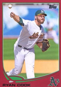 2013 Topps - Red #48 Ryan Cook Front
