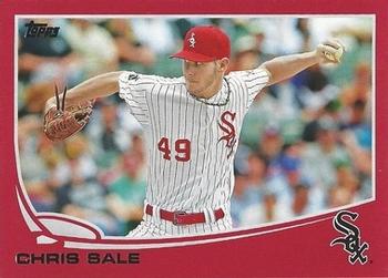 2013 Topps - Red #49 Chris Sale Front