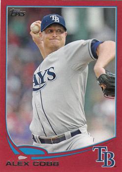 2013 Topps - Red #53 Alex Cobb Front