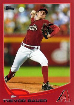 2013 Topps - Red #61 Trevor Bauer Front