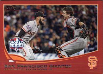 2013 Topps - Red #67 San Francisco Giants Front