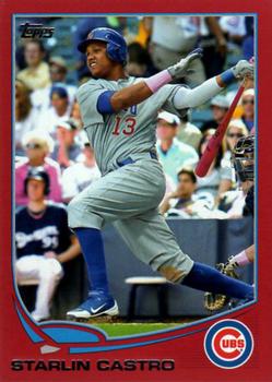 2013 Topps - Red #113 Starlin Castro Front