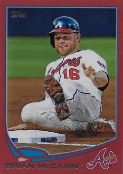 2013 Topps - Red #116 Brian McCann Front
