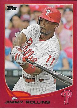 2013 Topps - Red #206 Jimmy Rollins Front