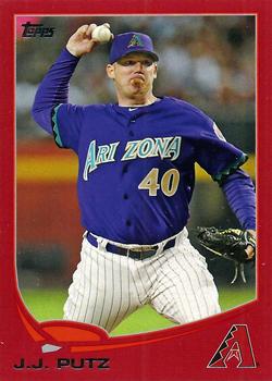 2013 Topps - Red #240 J.J. Putz Front