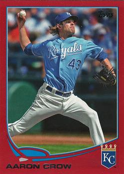 2013 Topps - Red #243 Aaron Crow Front