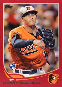 2013 Topps - Red #270 Manny Machado Front