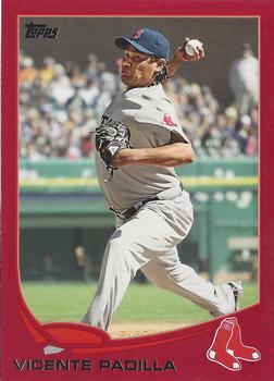 2013 Topps - Red #279 Vicente Padilla Front