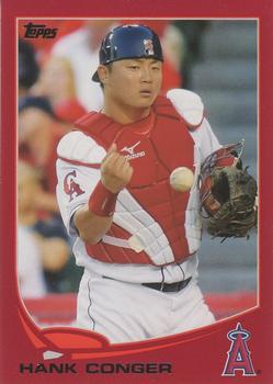 2013 Topps - Red #336 Hank Conger Front