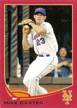 2013 Topps - Red #365 Mike Baxter Front