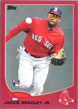 2013 Topps - Red #382 Jackie Bradley Jr. Front