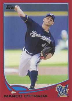 2013 Topps - Red #439 Marco Estrada Front