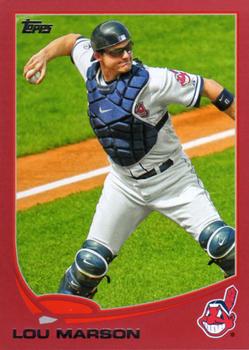 2013 Topps - Red #443 Lou Marson Front