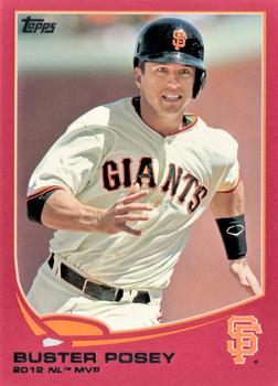 2013 Topps - Red #455 Buster Posey Front
