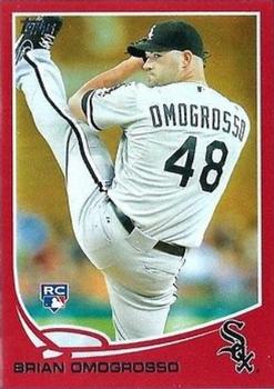 2013 Topps - Red #474 Brian Omogrosso Front