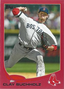 2013 Topps - Red #503 Clay Buchholz Front