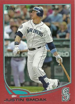 2013 Topps - Red #512 Justin Smoak Front