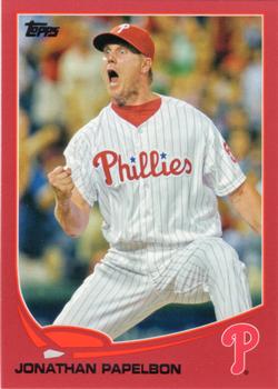 2013 Topps - Red #514 Jonathan Papelbon Front