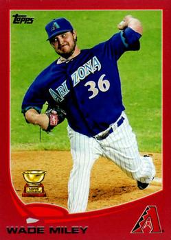 2013 Topps - Red #530 Wade Miley Front