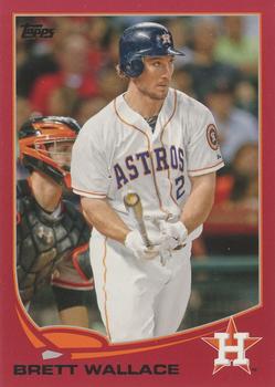 2013 Topps - Red #538 Brett Wallace Front